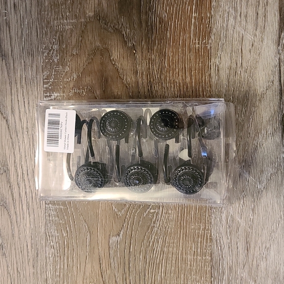 Black Shower Curtain Hooks - Picture 4 of 4